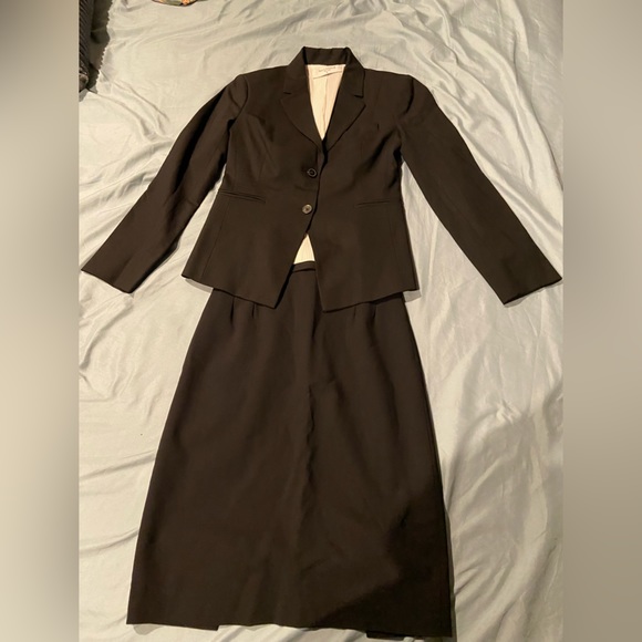 MM Lafleur The Cobble Hill Skirt Washable Wool in Black Size 0 - Picture 13 of 15